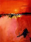 Orange Horizon by Unknown Artist